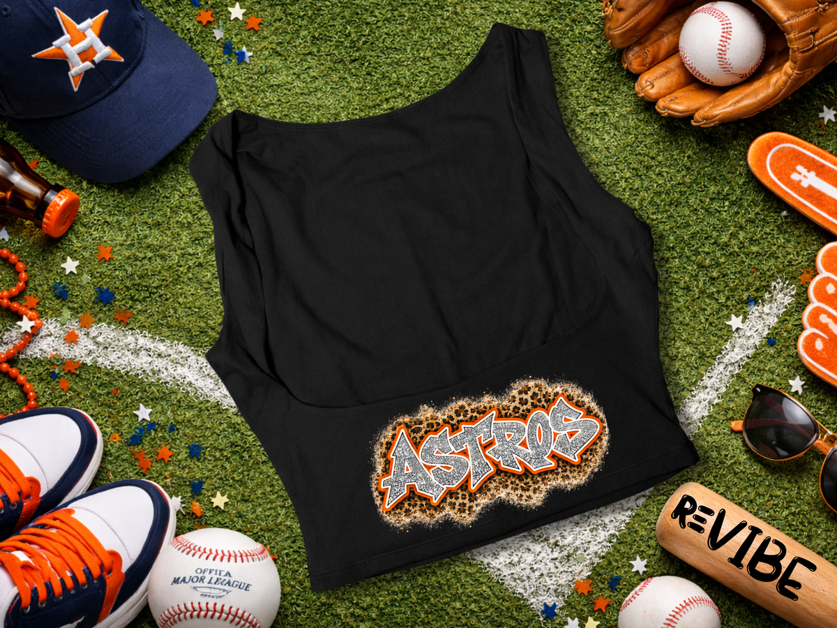 Houston Baseball Leopard