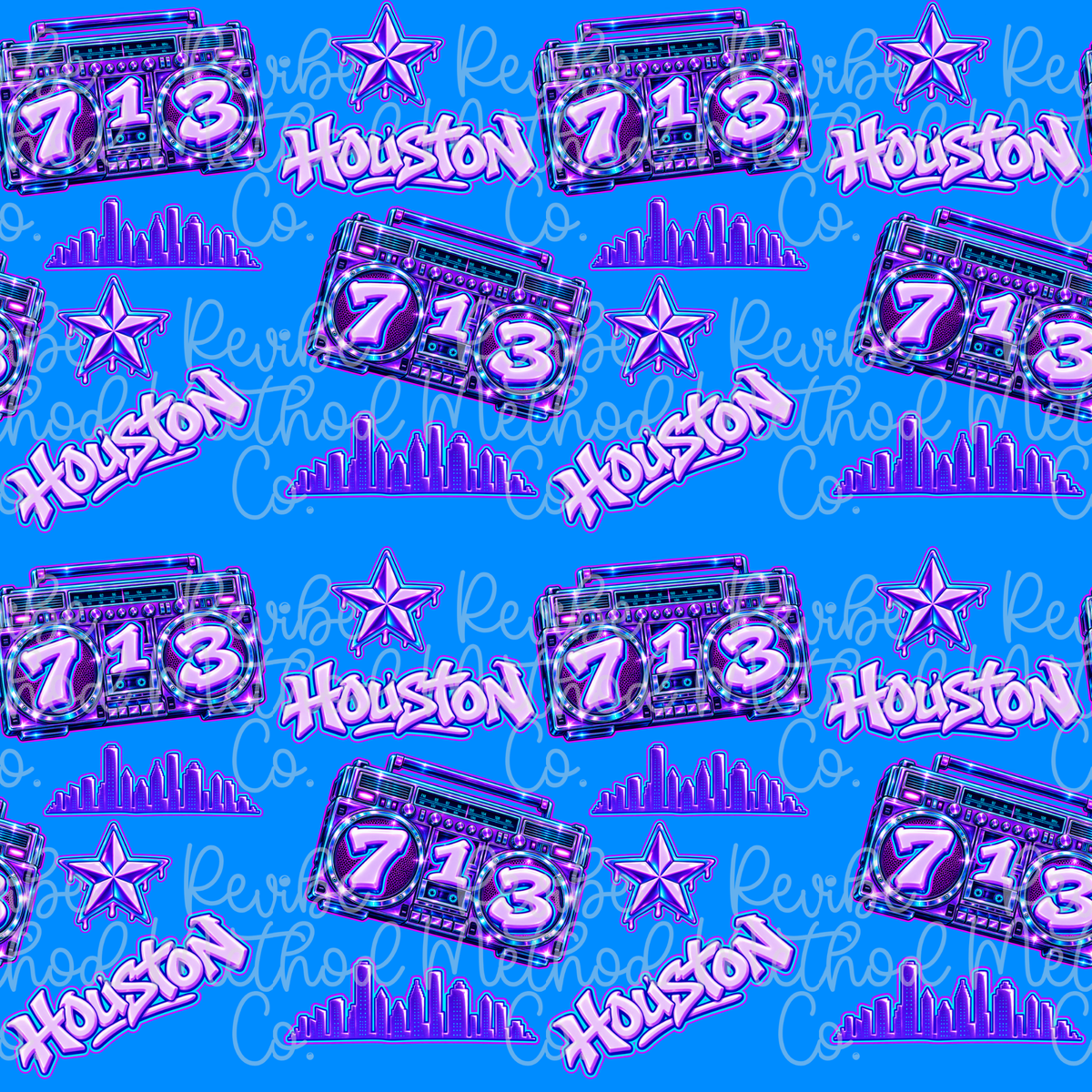 713 Boom Box Blue