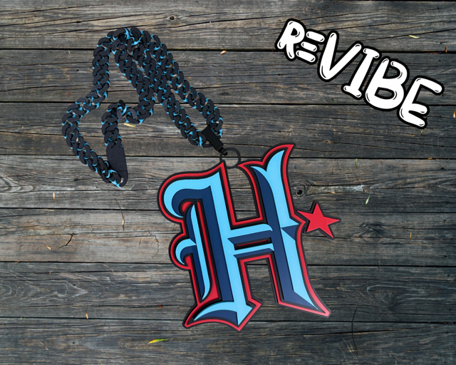 Black, Red, and Blue Hype Chain