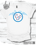 Houston Football Rivalry Shirt: Houston Skyline Logo