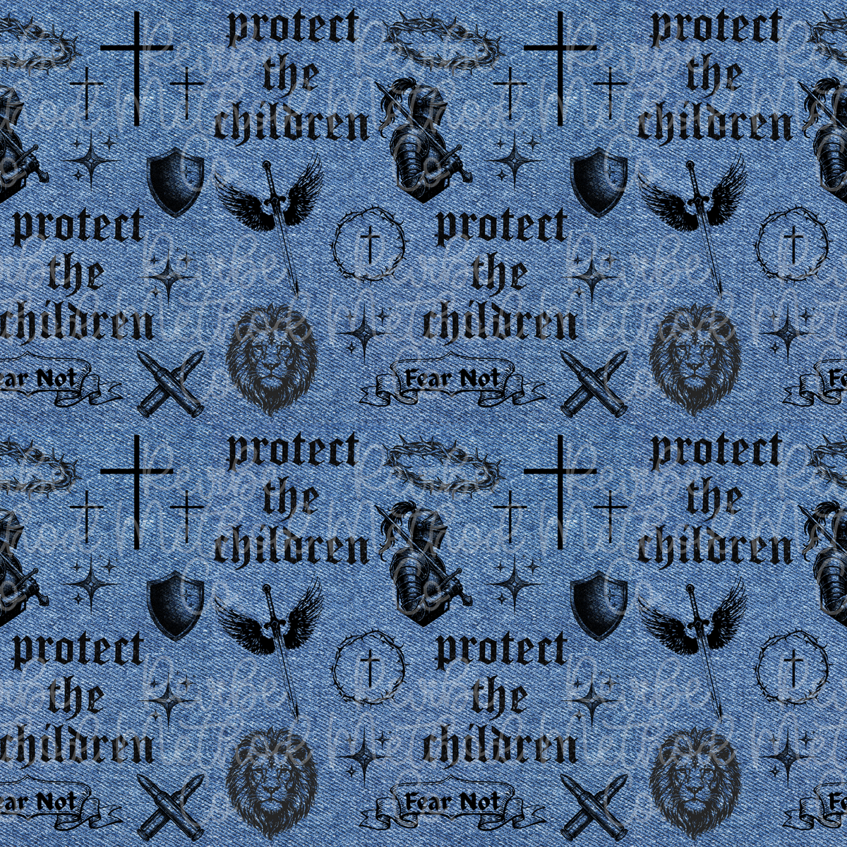 Protect the Children - Denim