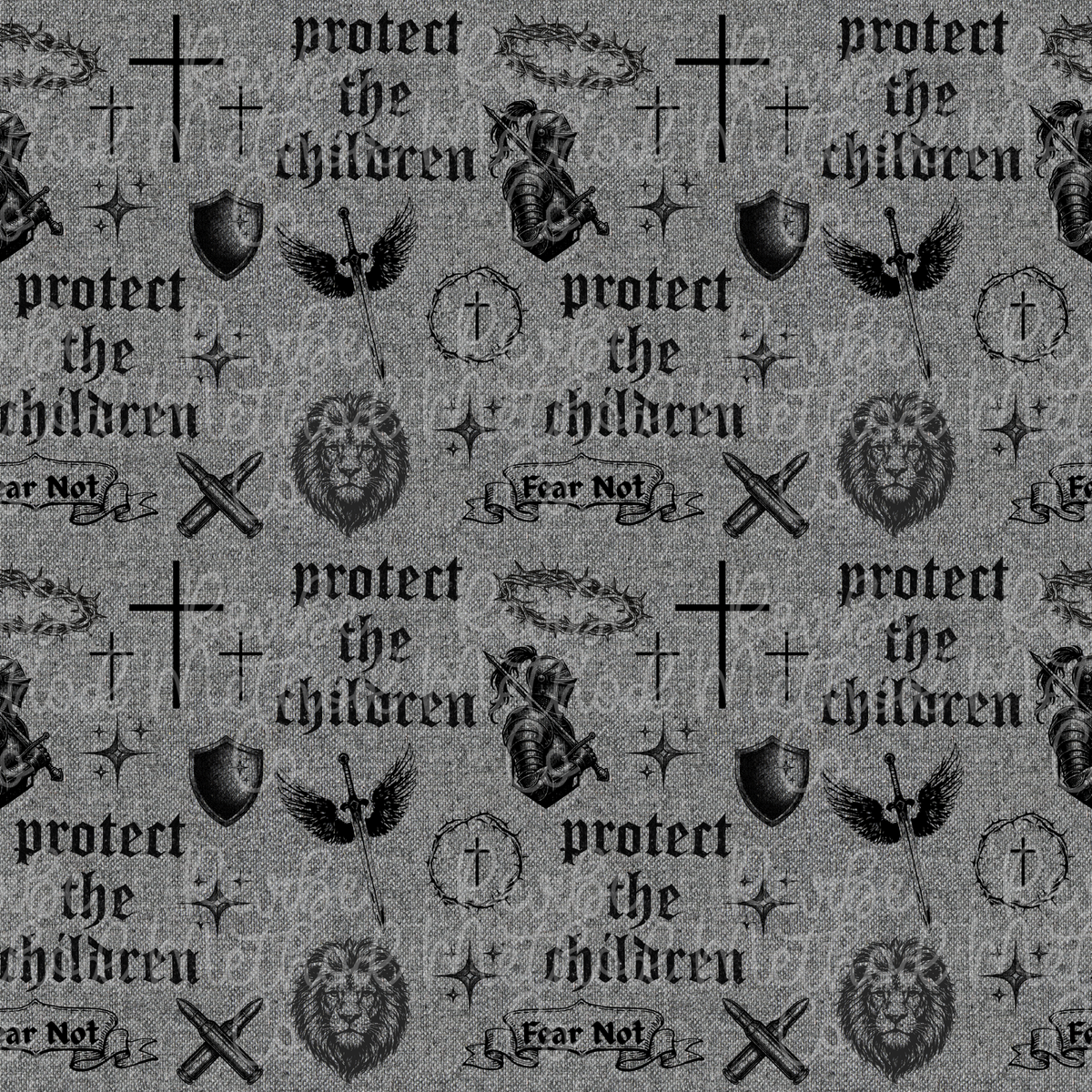 Protect the Children - Gray
