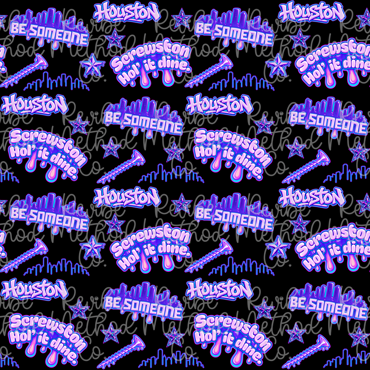 Screwston Cartoon Black